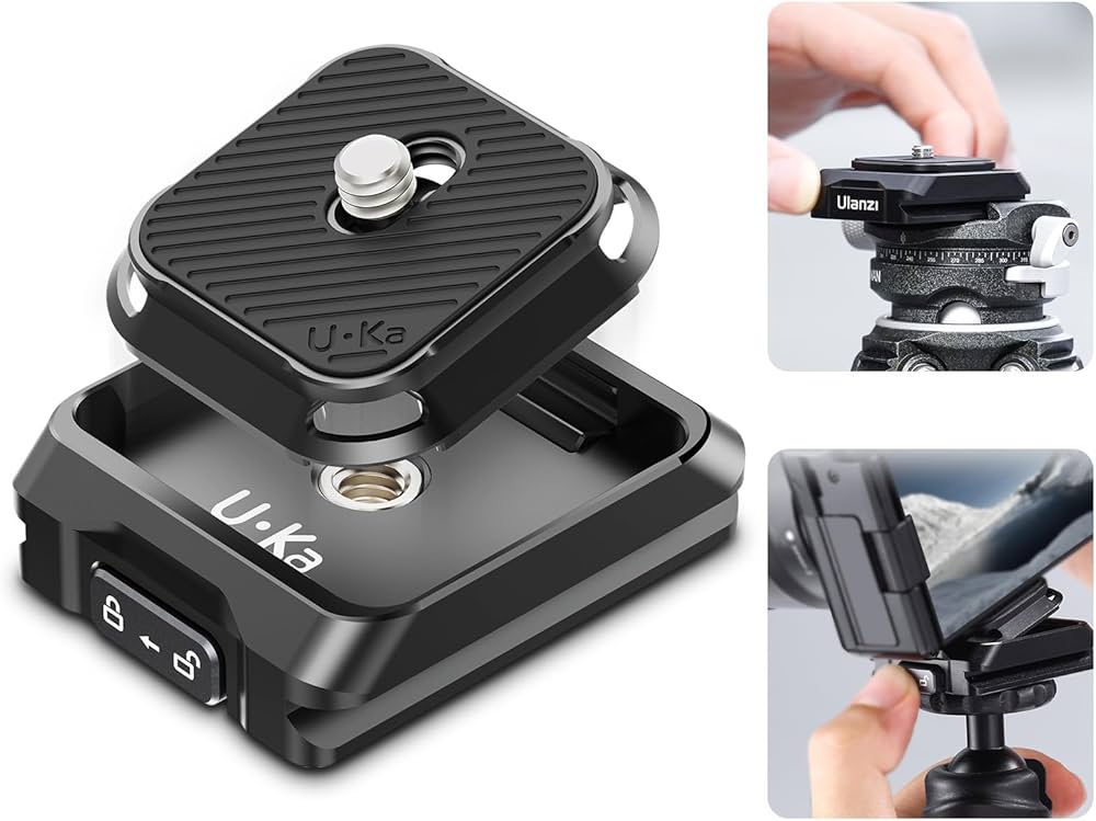 Amazon.co.jp: Ulanzi Uka用クイックリリースセット F38プレート対応