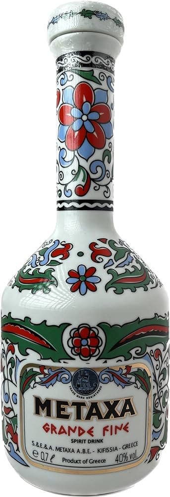 Amazon.co.jp: 【古酒】メタクサ グランド ファイン 40％ [ブランデー