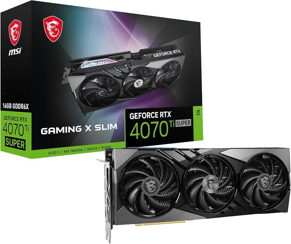Amazon.in: Buy MSI GeForce RTX 4070 Ti Super 16G Gaming X Slim