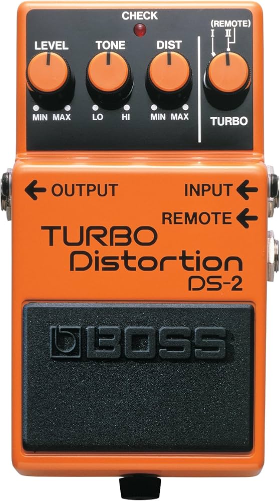 BOSS DS-2 Turbo Distortion Guitar Effects Pedal : Amazon.it