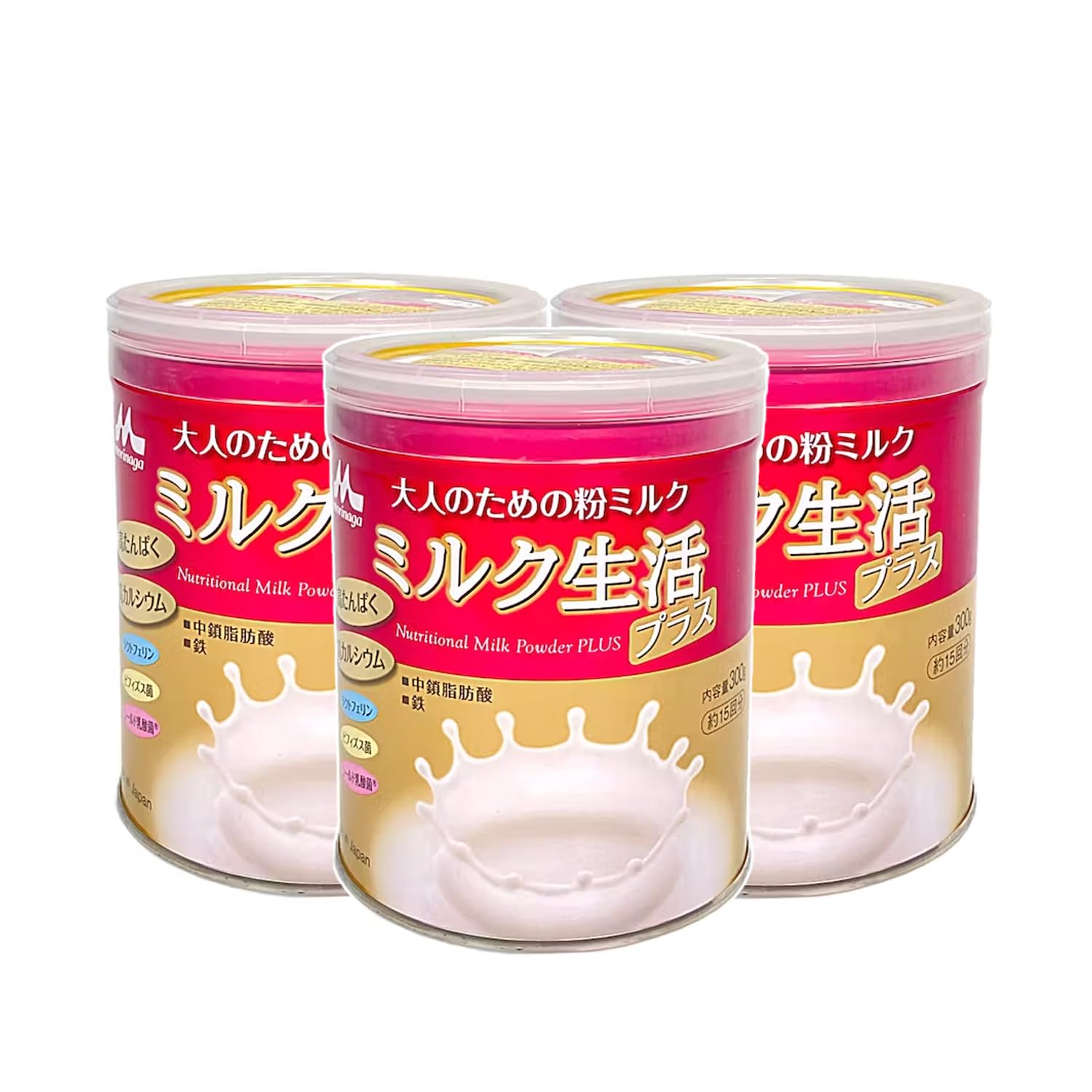 Amazon.co.jp: 森永乳業 大人のための粉ミルク ミルク生活プラス 300g