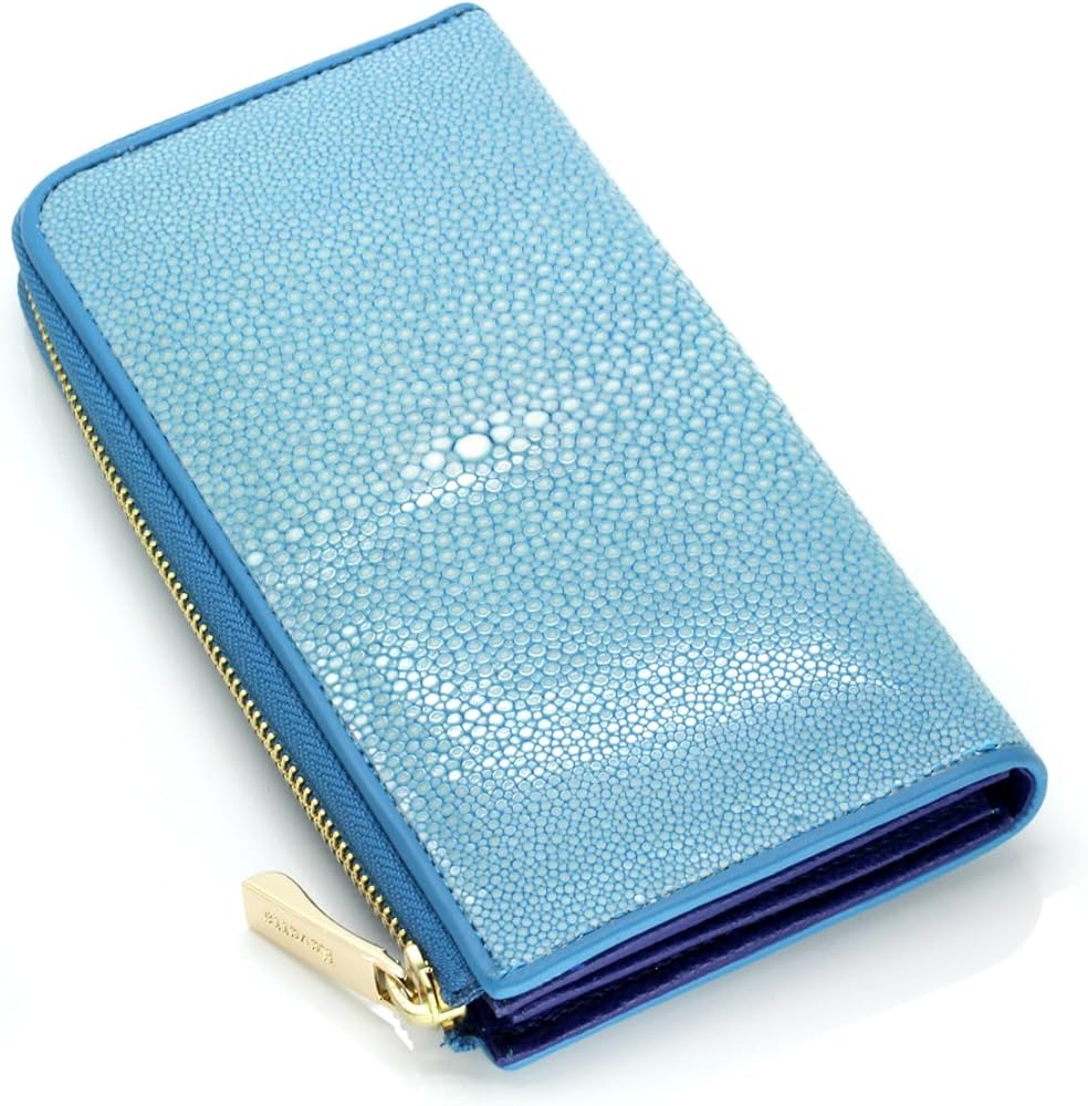 Amazon | [レヴェッタ] エイ革 長財布 財布 レザー YKK製 L字