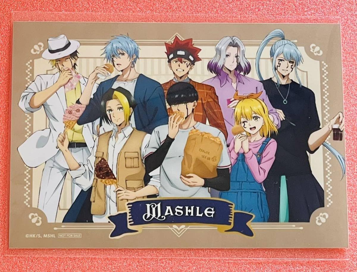 Amazon.co.jp: マッシュル GIGO 限定 特典 ブロマイド マッシュ アベル