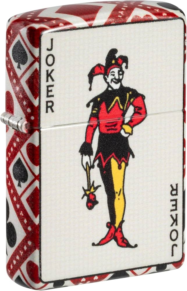 Amazon.com: Zippo Lighter: Joker Playing Card - 540 Color 81479
