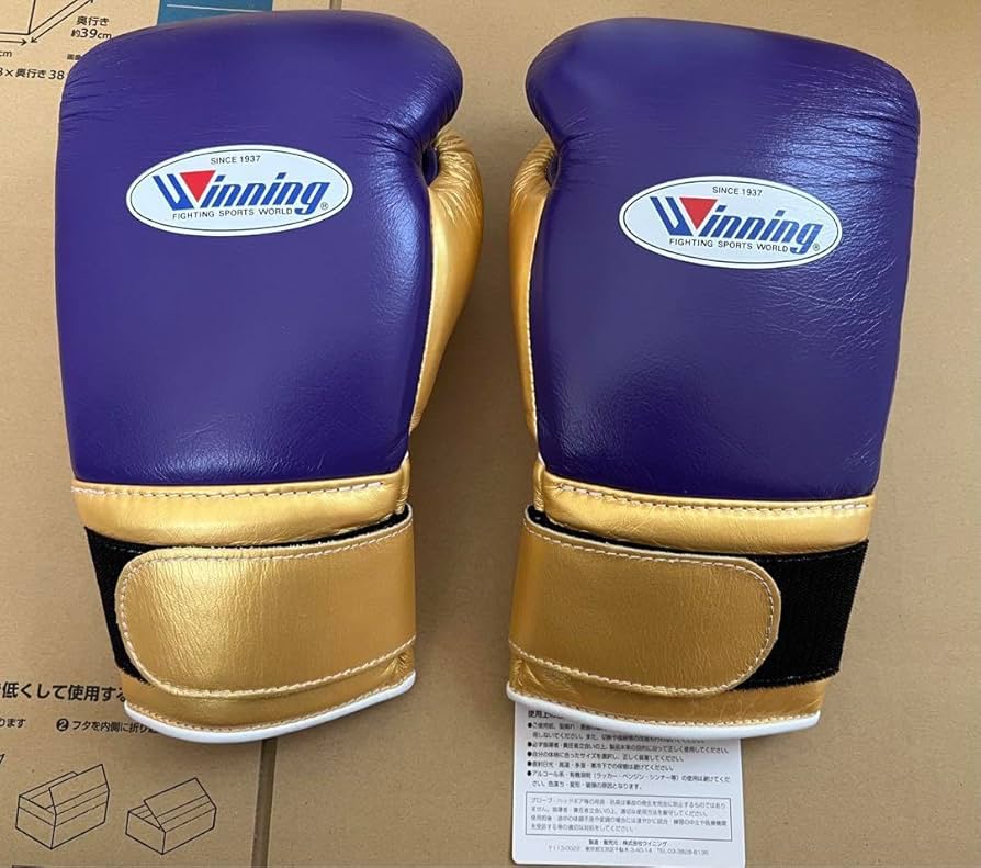 レア！！井上尚弥、武尊使用のゴールドwinning 8オンス ゴールデン