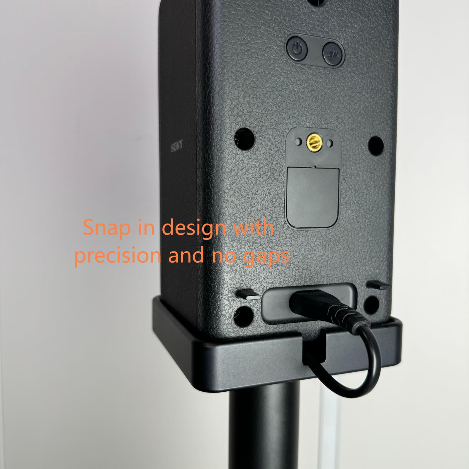 Amazon | ZGOUO スピーカーフロアスタンド対応 SONY SA-RS3S リア