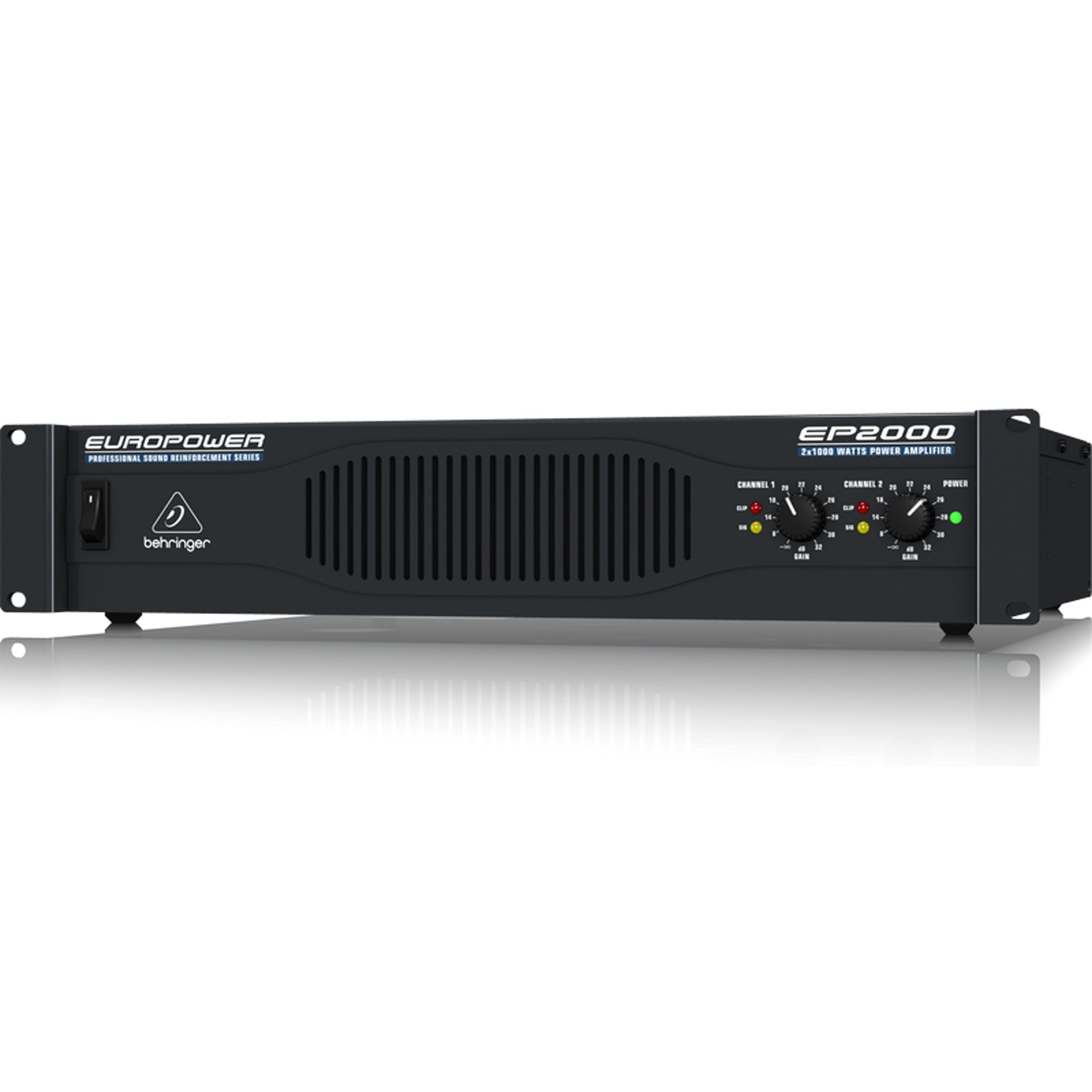 Professional 2,000-Watt Stereo Power Amplifier with ATR Technology