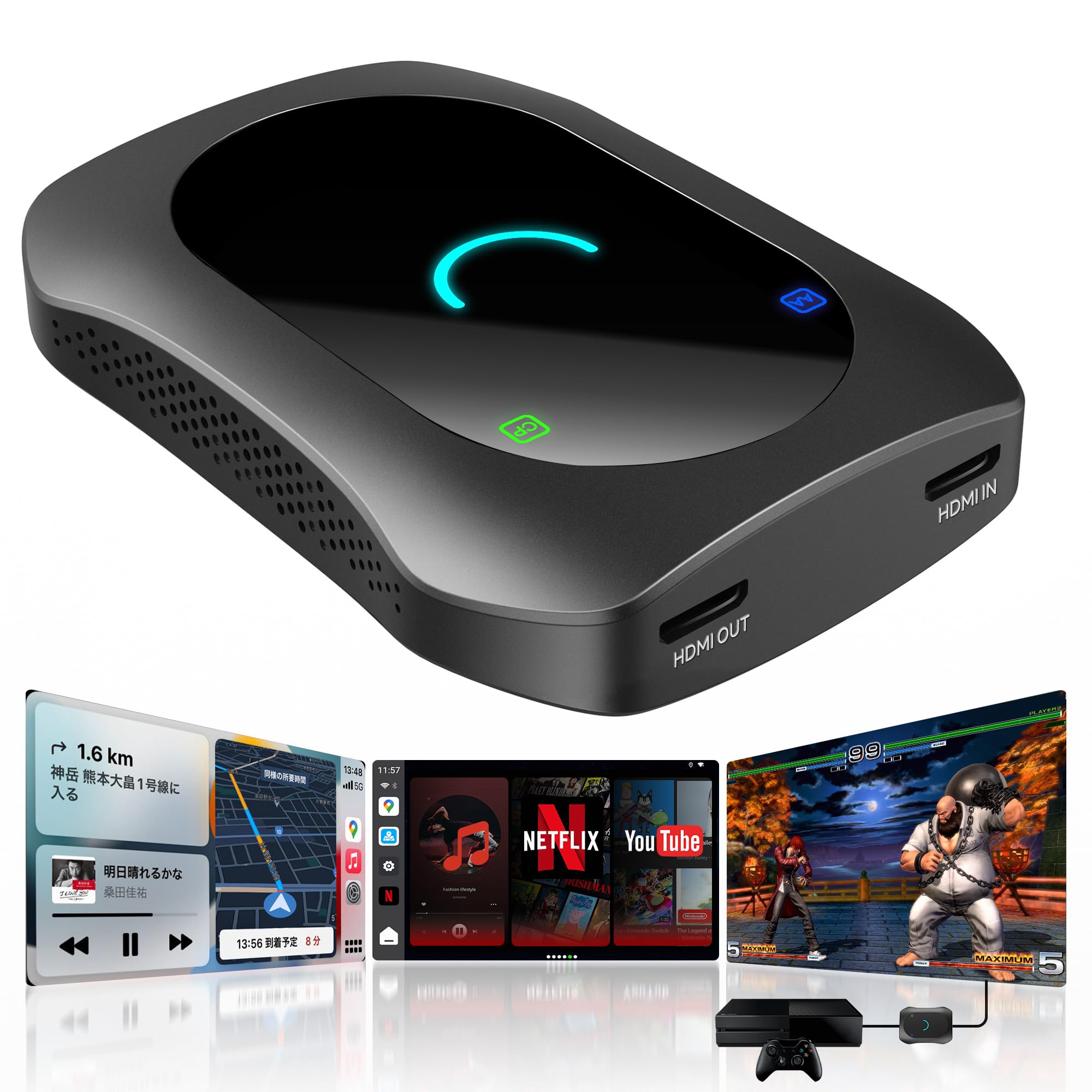 Amazon.co.jp: CarPlay AI Box [カープレイ ai ボックス] ワイヤレス