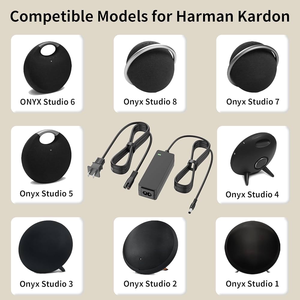 Carregador Harman Kardon Onyx Studio 8 7 6 5 4 3 2 1 de