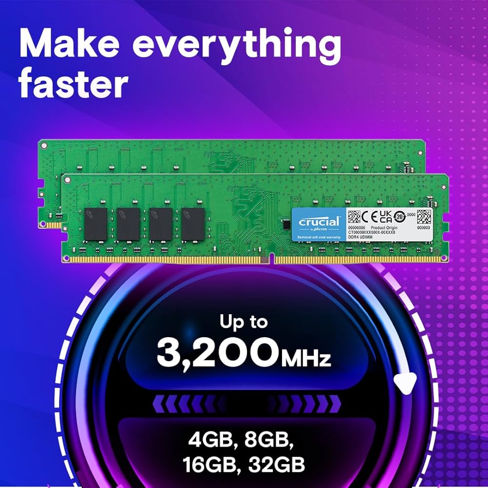 Amazon | Crucial デスクトップ用増設メモリ 16GB(8GBx2枚) DDR4