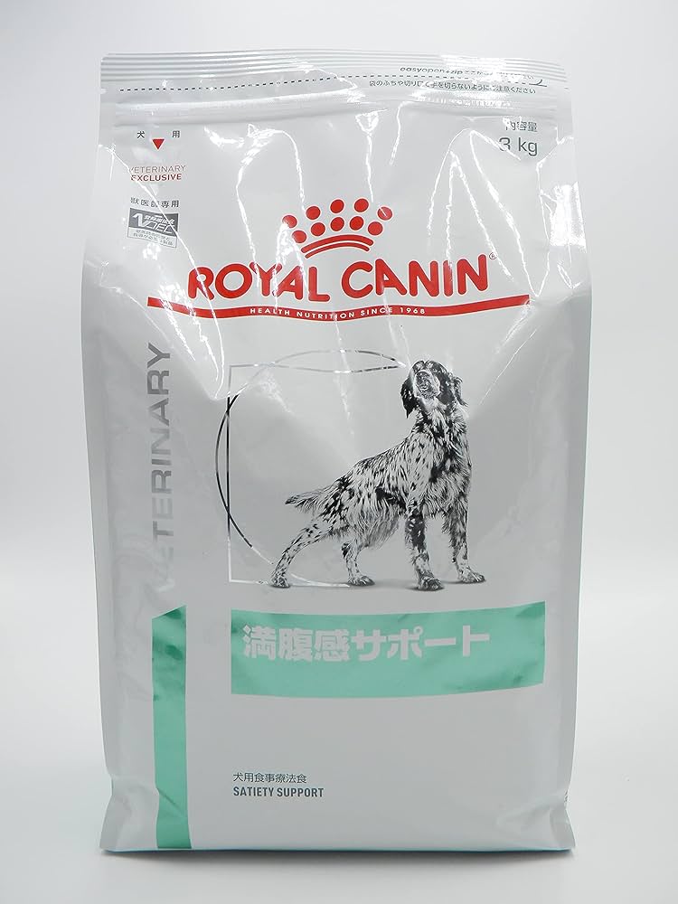 Amazon.co.jp: ロイヤルカナン 療法食 満腹感サポート 犬用 ドライ 3kg