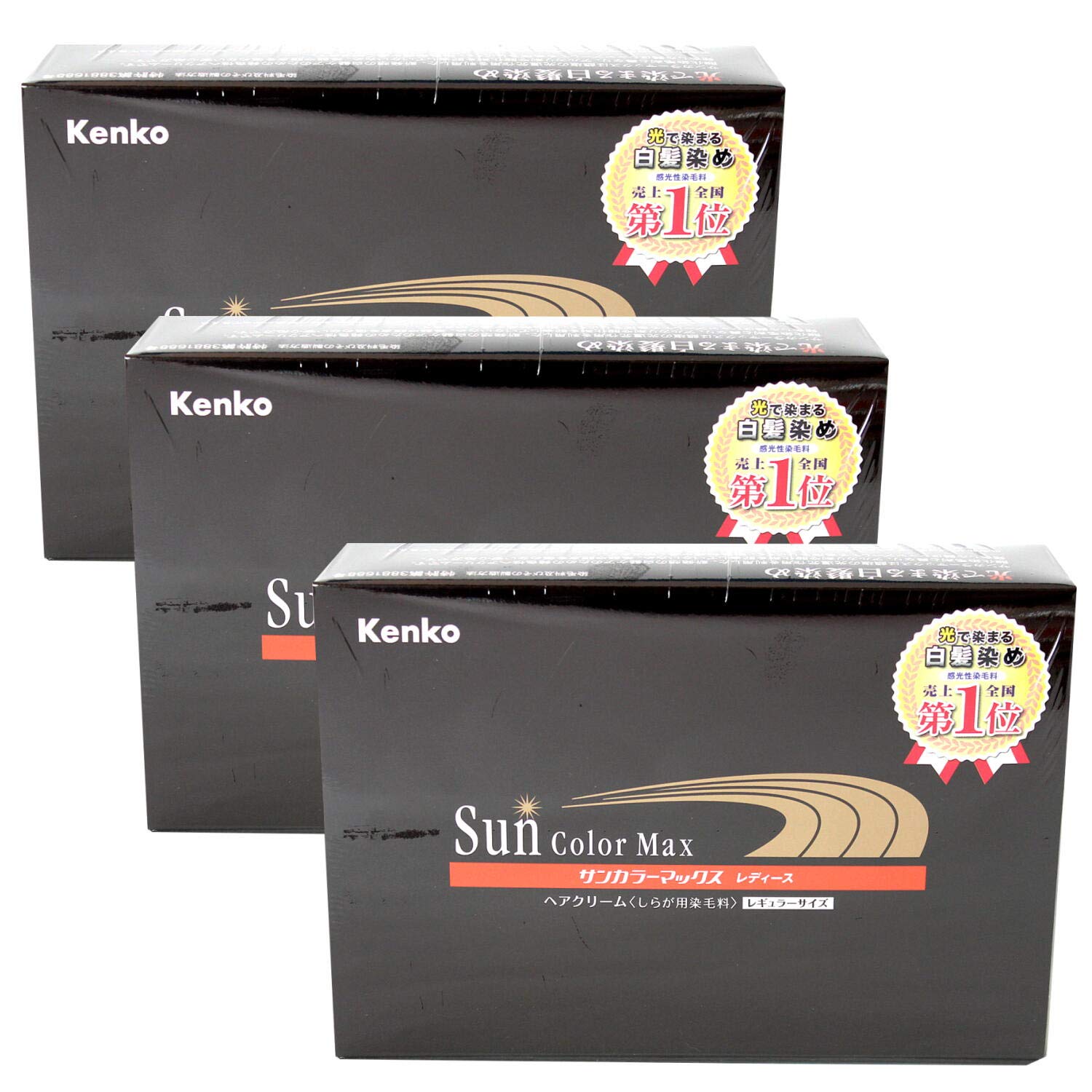 Amazon.co.jp: サンカラーマックス ダークブラウン（主に女性用）75gx3