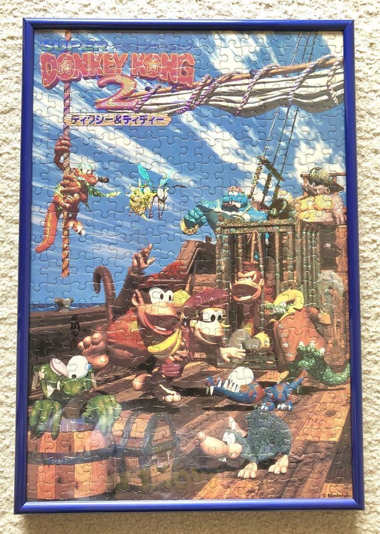 ドンキーコング ジグソーパズル フレーム付き 平成ドンキーコング