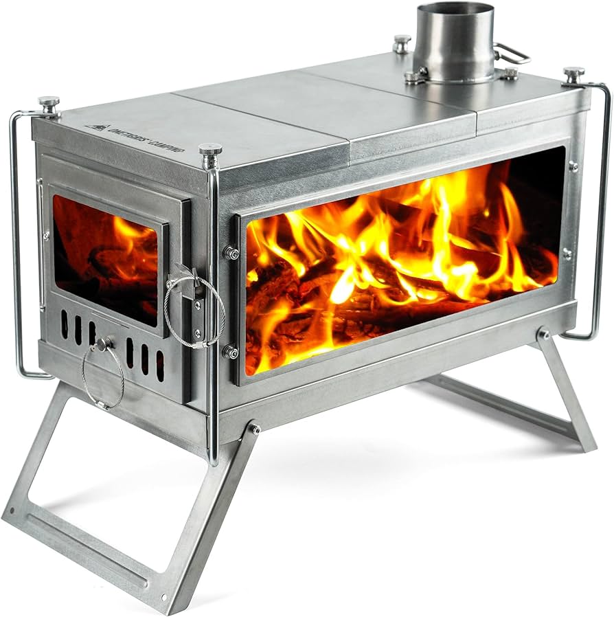 Amazon.co.jp: OneTigris WHALE SONG チタン製薪ストーブ キャンプ用