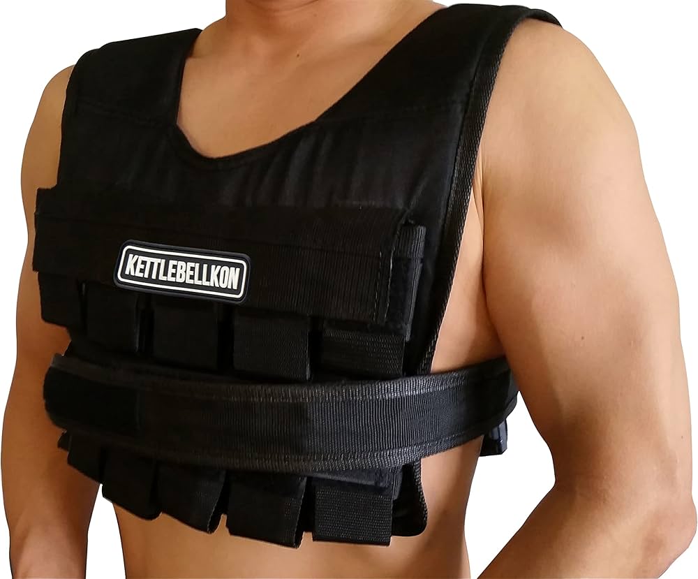 Amazon | KETTLEBELLKON（ケトルベル魂）パワーウエイトベスト (T