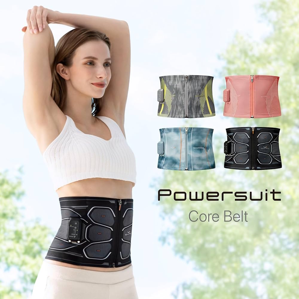 SIXPAD Powersuit Core Belt, HOMEGYM Compatible Model, Six Pad