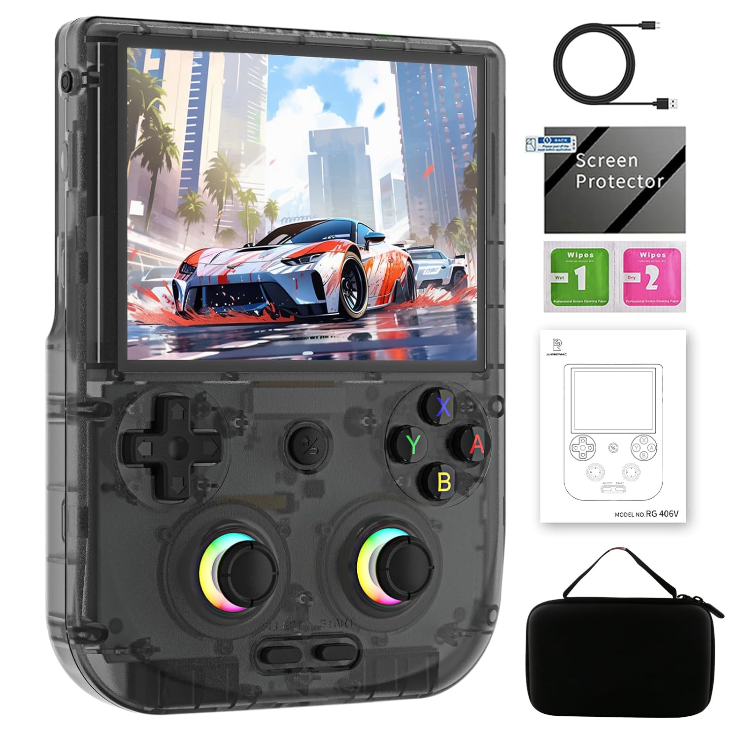 ハンドヘルドゲーム エミュレータ HDD 6TB Anbernic RG406等 Amazon.co