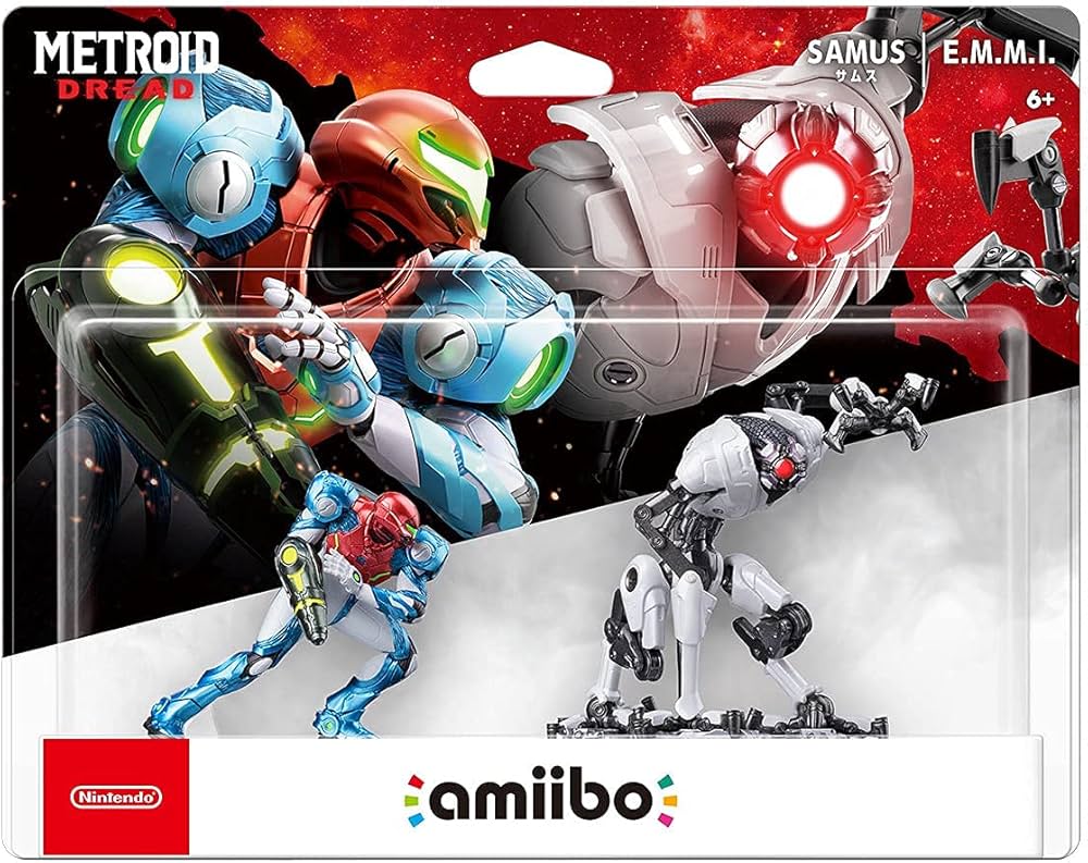 Amazon.co.jp: Nintendo Metroid Dread amiibo 2-pack Multicolor