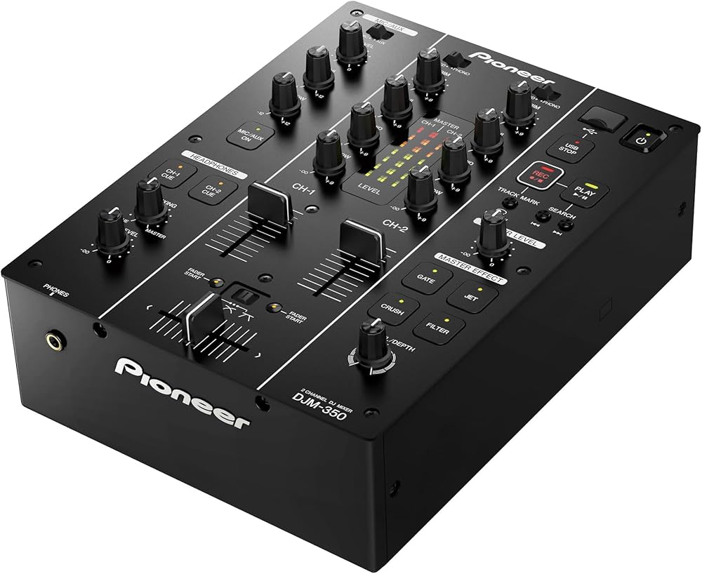 Pioneer DJ DJM-350 2-Channel DJ Performance Mixer : Amazon.in