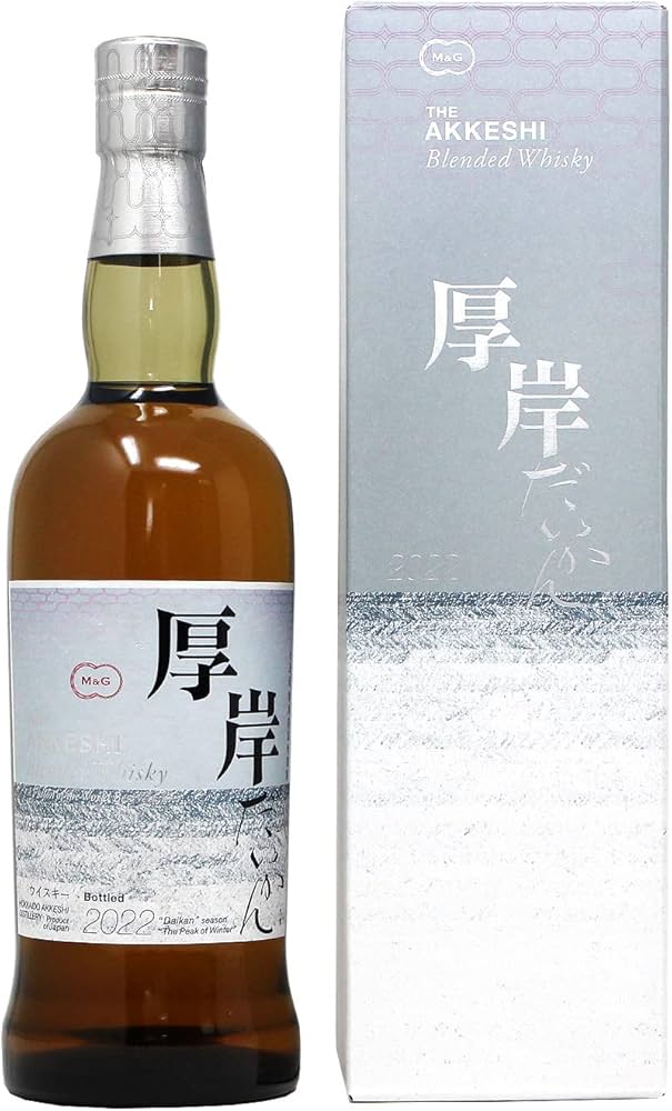 Amazon.co.jp: 厚岸ブレンデッドウイスキー 大寒 48% [ ウイスキー