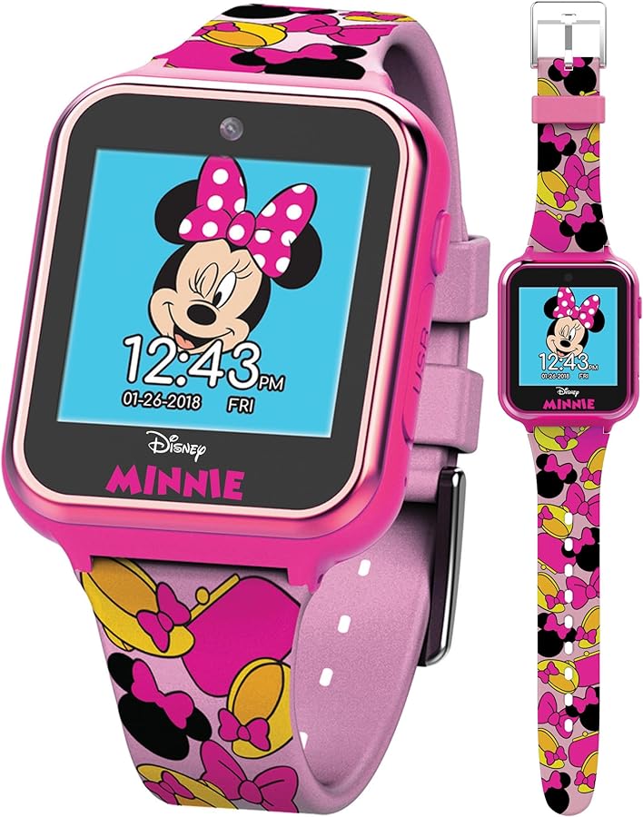 Amazon.com: Disney Minnie Mouse Interactive Kids Smartwatch