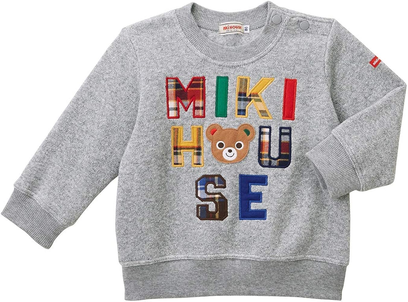 Amazon.co.jp: ミキハウス (MIKIHOUSE) トレーナー 13-5602-821 80cm