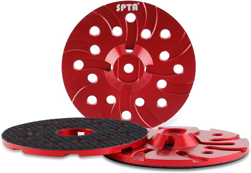 Amazon.co.jp: SPTA アルミ バッキングプレート 1枚 5インチ対応