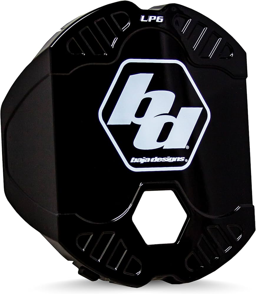Amazon.com: Baja Designs LP6 LED Light Rock Guard (Black) : Automotive