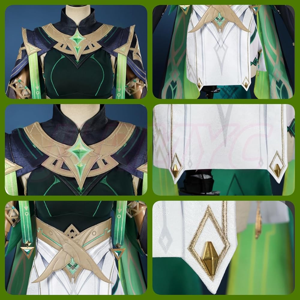Amazon.co.jp: [JLRMYC] 原神 ネフェル コスプレ衣装 制服 NEFER