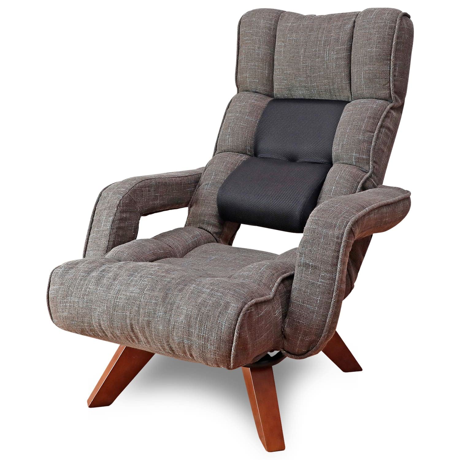 Amazon｜座椅子生活 明光ホームテック 腰の神様がくれた中座椅子