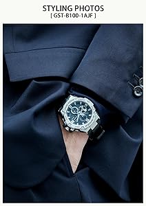 Amazon.com: CASIO G-SHOCK G-Steel GST-B100D-1AJF Mens Japan Import