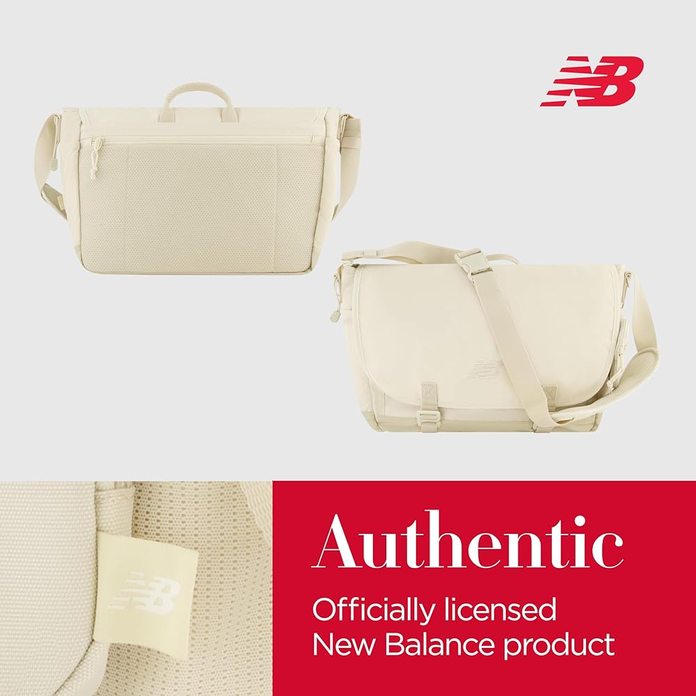 Amazon.com: New Balance Messenger Bag, Athletics Collection Travel