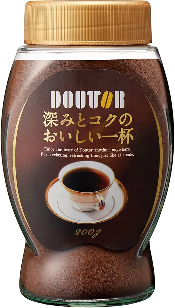 Amazon.co.jp: ドトールコーヒー インスタントコーヒー 深みとコクの