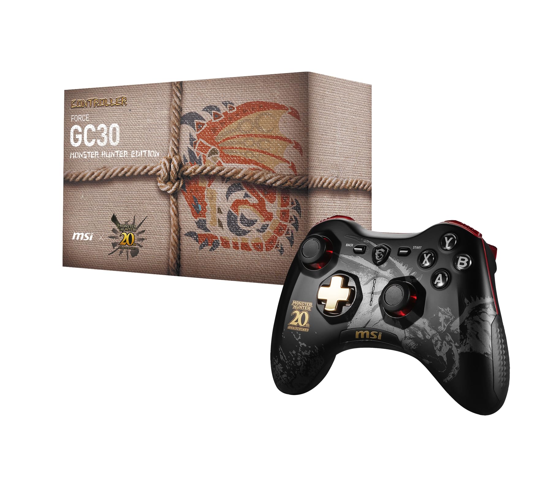 Amazon.co.jp: MSI FORCE GC30 MONSTER HUNTER EDITION ゲームパッド