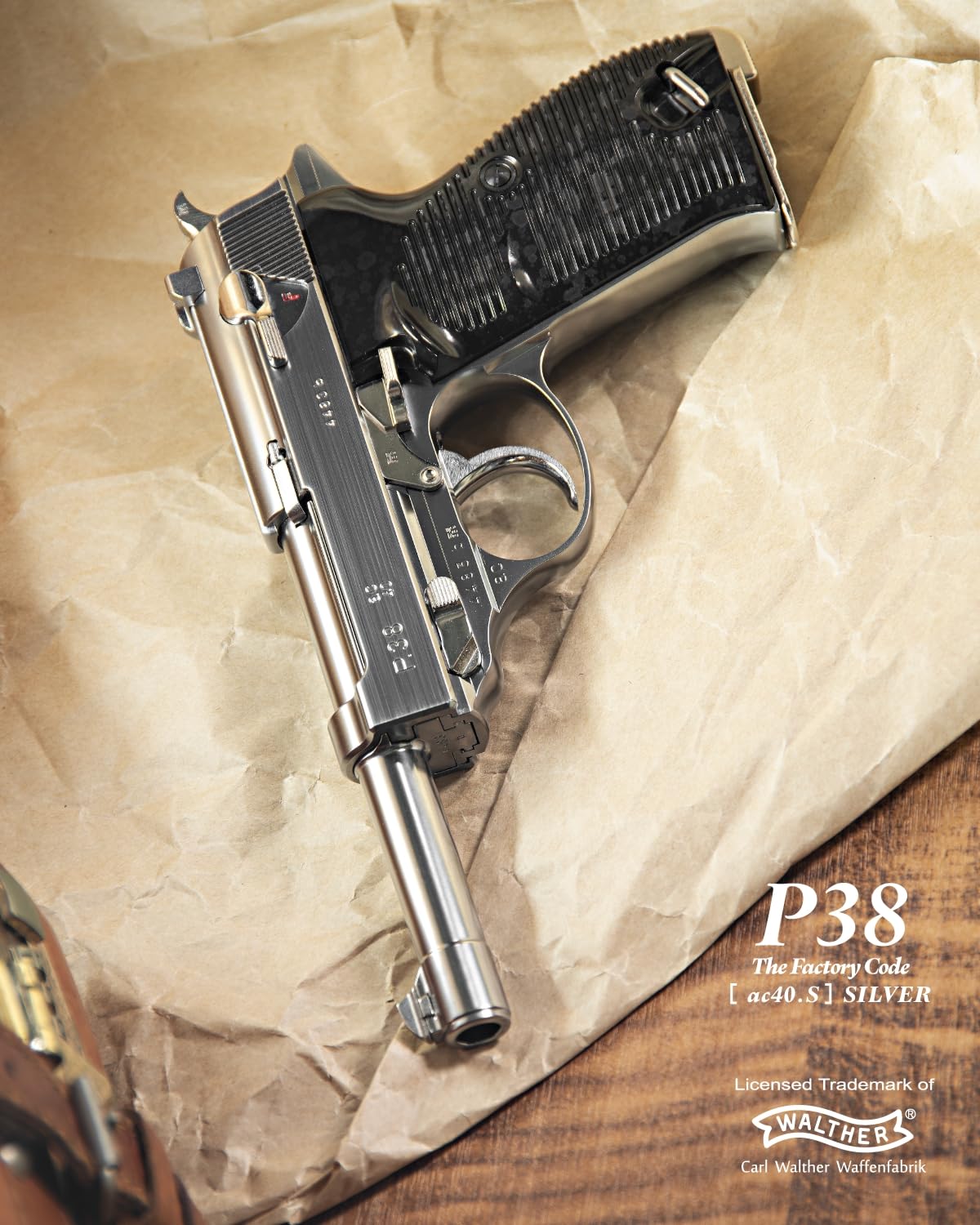 Amazon | マルゼン ワルサーP-38ステンレスモデル ガスブローバック