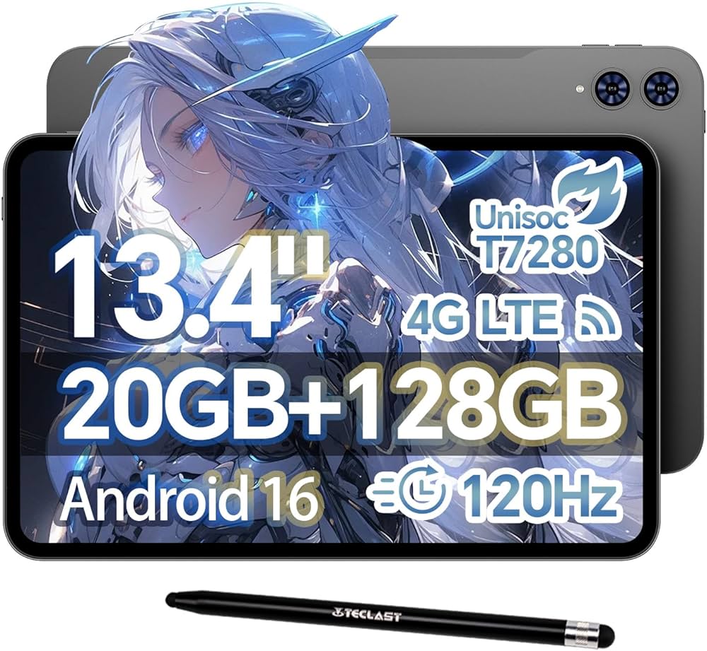 Amazon.co.jp: TECLAST T65 13 インチ タブレット Android 16