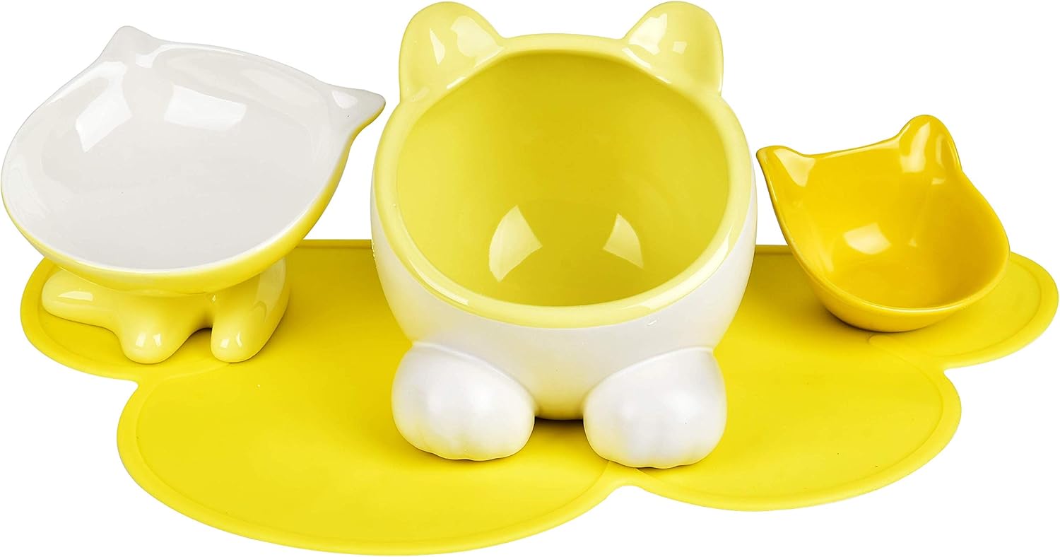 田辺京子さん猫型皿 2点セット 田辺京子さん猫型皿 2