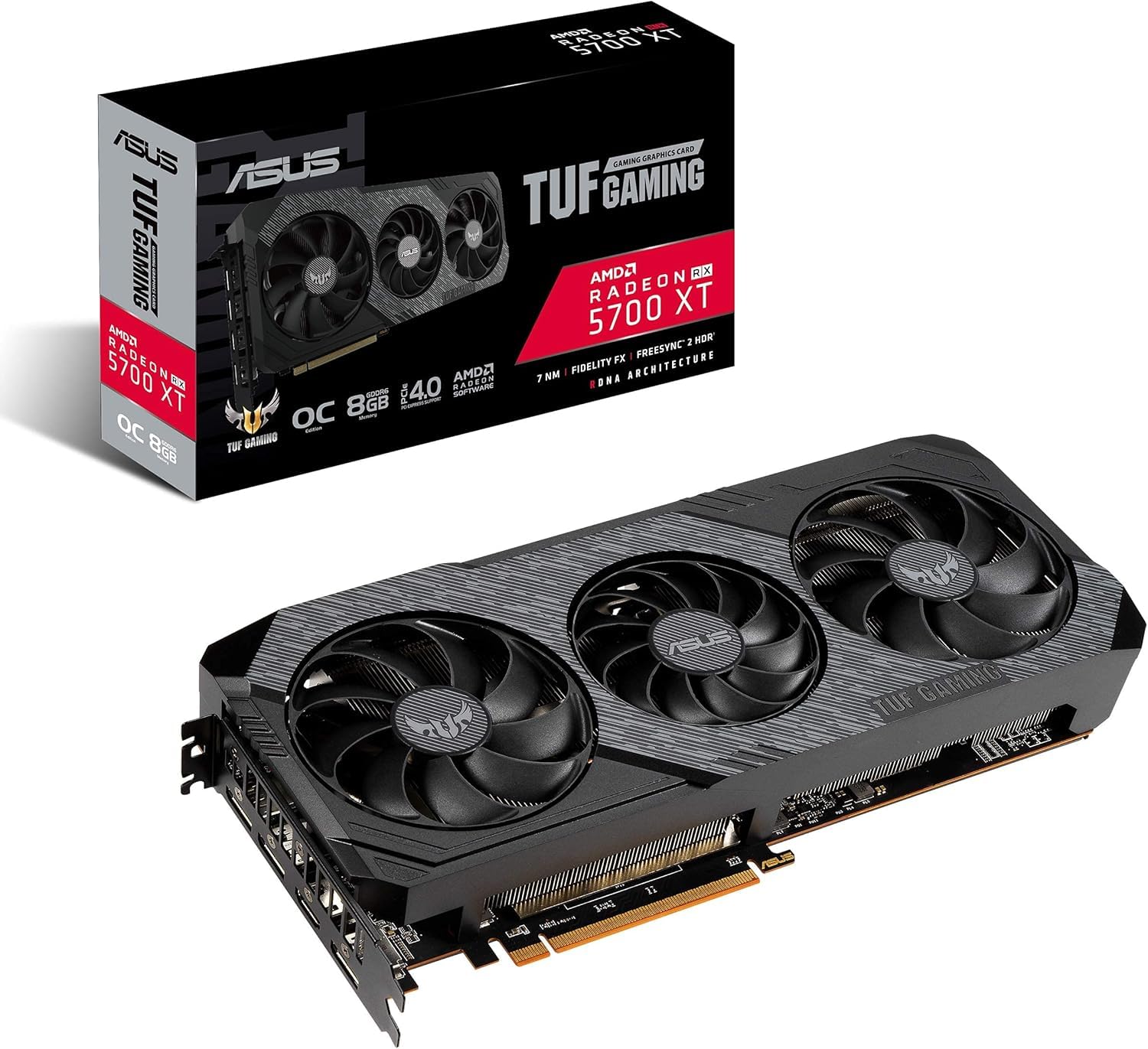 Amazon.com: ASUS TUF Gaming 3 AMD Radeon RX 5700XT OC Edition