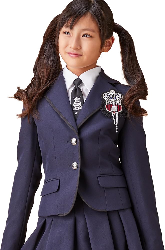 Amazon | [DECORA PINKY'S] フォーマル スーツ 女の子 卒業式