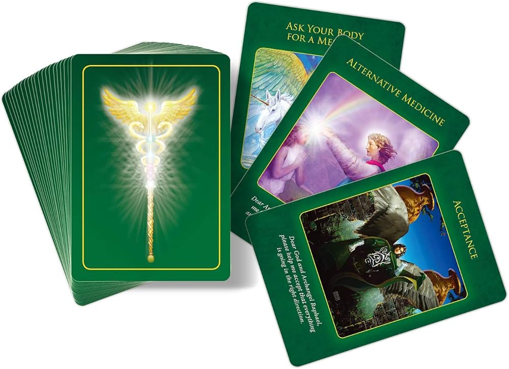 Amazon.com: 大天使ラファエルオラクルカード(日本語説明書付)2020年