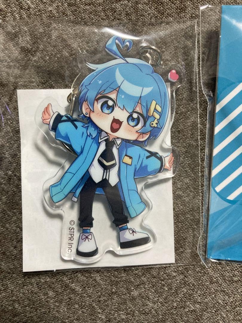 Amazon.co.jp: ちぐさくん アクリルキーホルダー にょ 前髪クリップ