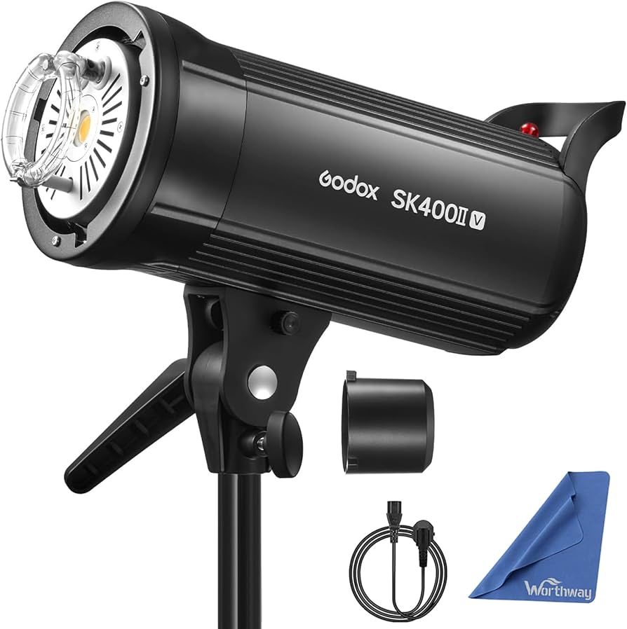 Amazon.com : Godox SK400II-V SK400IIV 400W Studio Strobe Flash