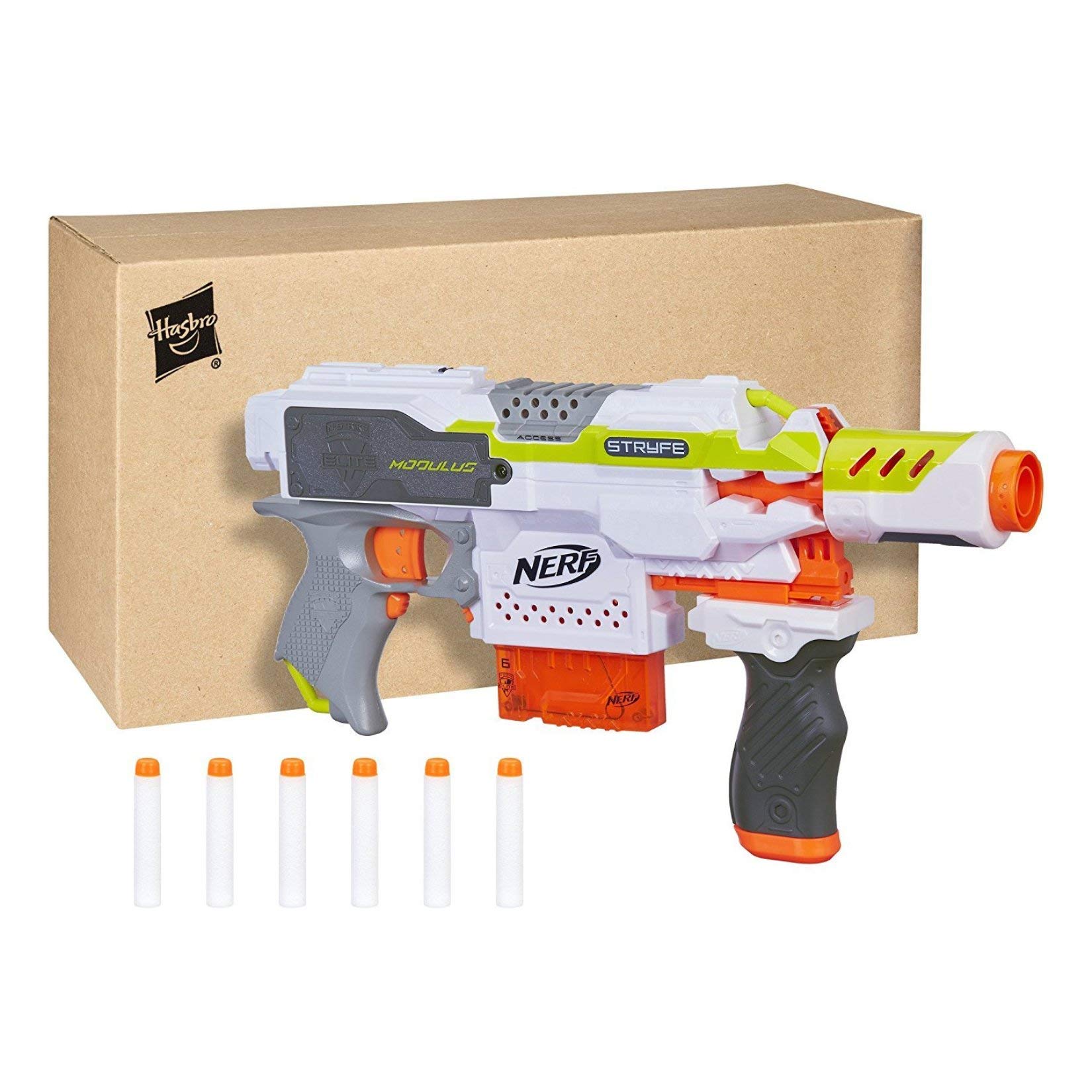 Amazon.co.jp: NERF ナーフ モジュラス ストライフ 電動ブラスター