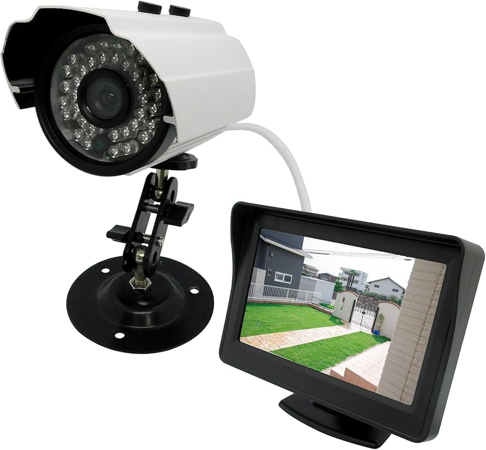 Amazon.co.jp: Broadwatch 屋外カメラ LCDモニター 4.3インチLCD 屋外