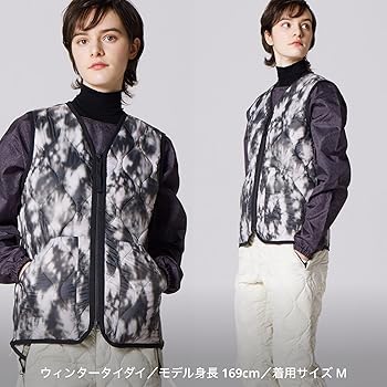 Amazon | [タイオン] レディース ミリタリー VネックWジップ ダウン