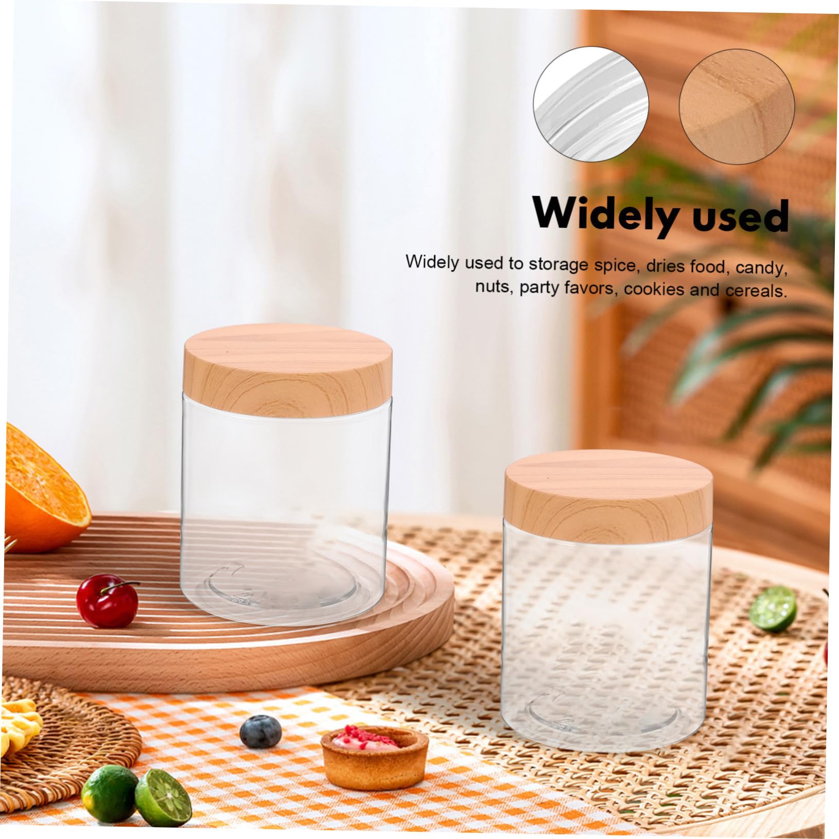 Amazon｜HAKIDZEL 6個耐摩耗性 プラスチック製 密閉保存容器 キッチン