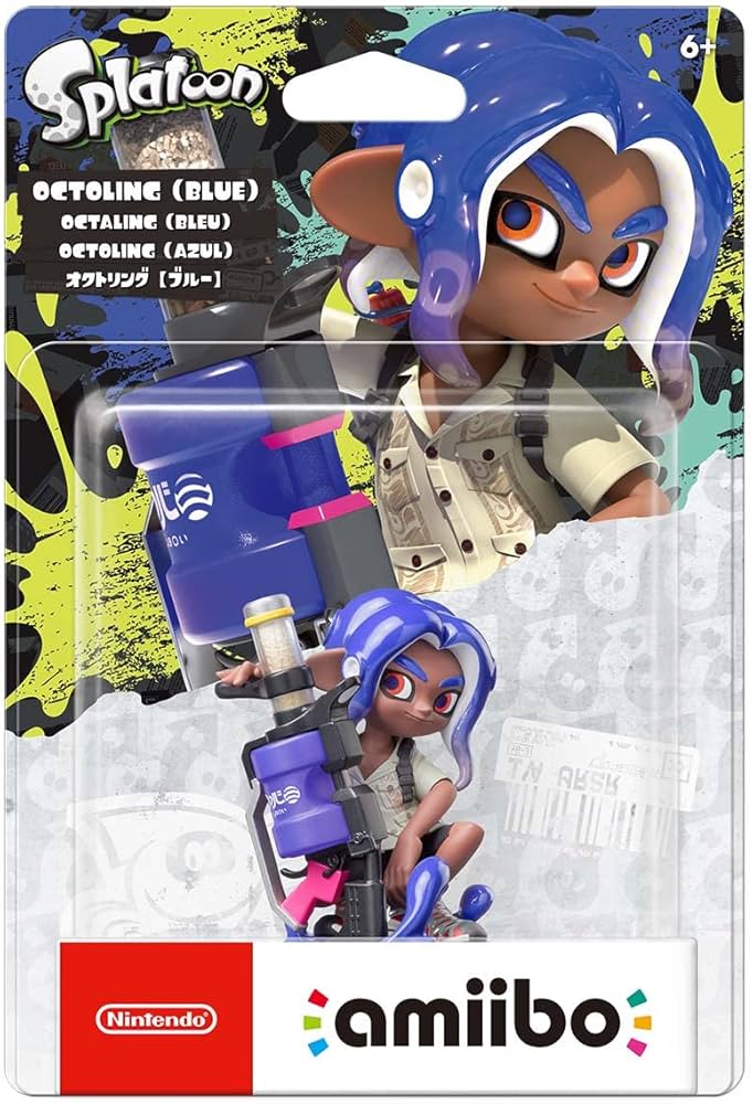 Amazon.co.jp: amiibo オクトリング【ブルー】(スプラトゥーンシリーズ