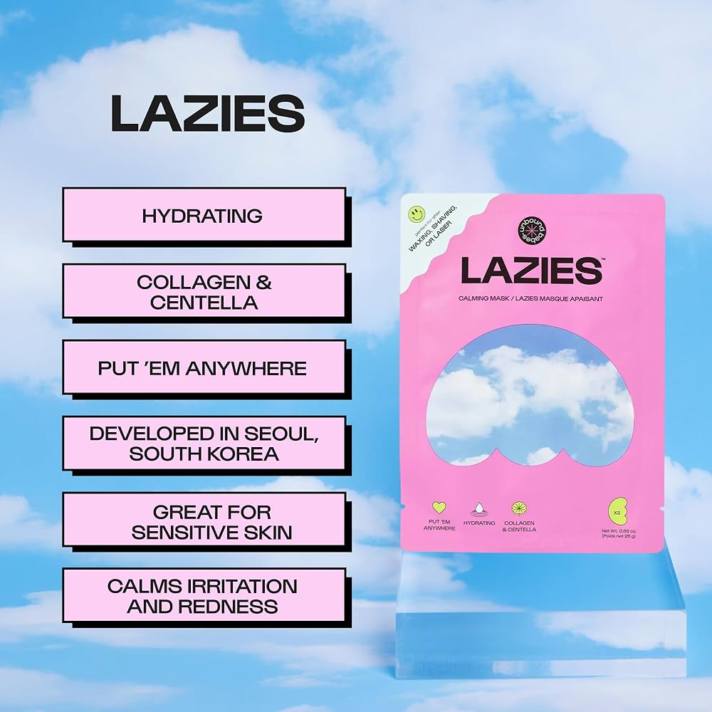 Amazon.com : Unbound Lazies - Collagen-Infused Sheet Masks for