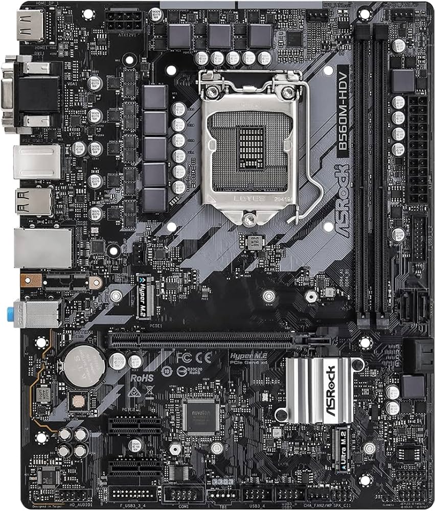 Amazon | ASRock マザーボード B560 M-HDV Intel 10世代 ・ 11世代 CPU