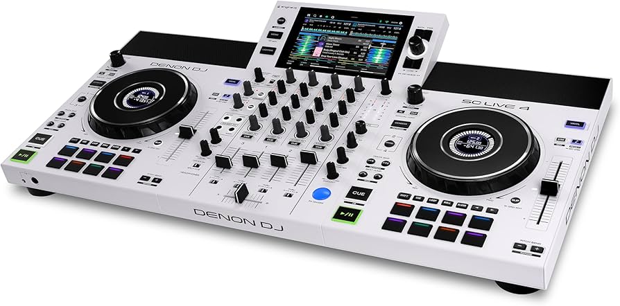 Amazon | Denon DJ SC LIVE 4 スタンドアローンDJコントローラー Stem